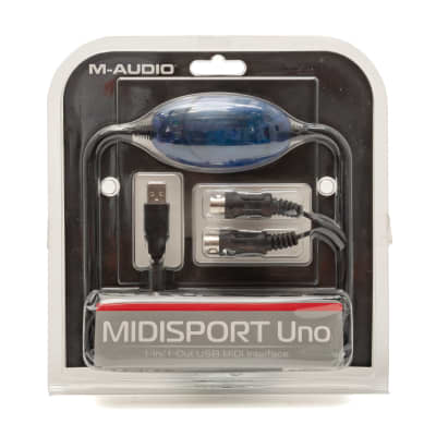 M-Audio - MIDISport Uno - 1-In/1-Out USB MIDI Interface in Original Packaging - x7906 - USED image 1