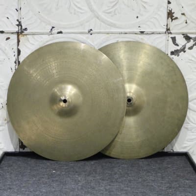 Used Zildjian A Rock 70s Hi-hat made in Canada 15po (1446/1470g) image 1