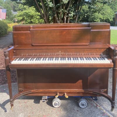 Steinway & Sons upright piano model "P" image 1