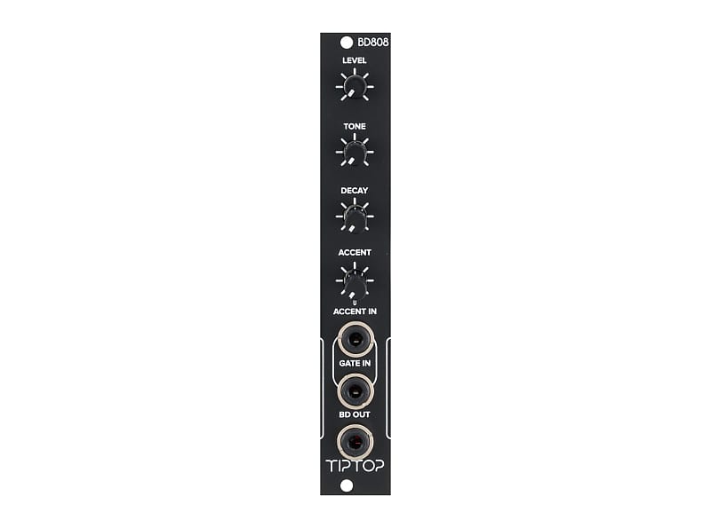 Tiptop Audio BD808 Bass Drum Voice (Black) [B-STOCK] image 1