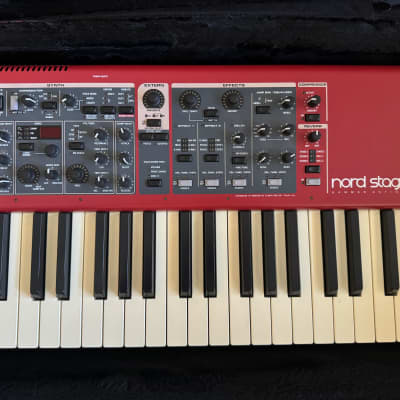 Nord Stage 2 HA76 Hammer Action 76-Key Digital Piano 2011 - 2014 - Red |  Reverb