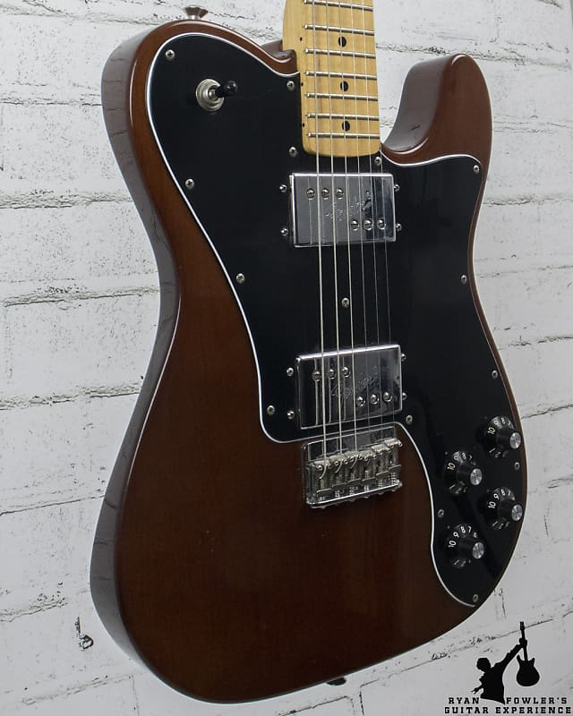 2008 Fender Classic Series '72 Deluxe Telecaster Mocha w 2008 Fender Classic Series '72 Deluxe Telecaster Mocha w