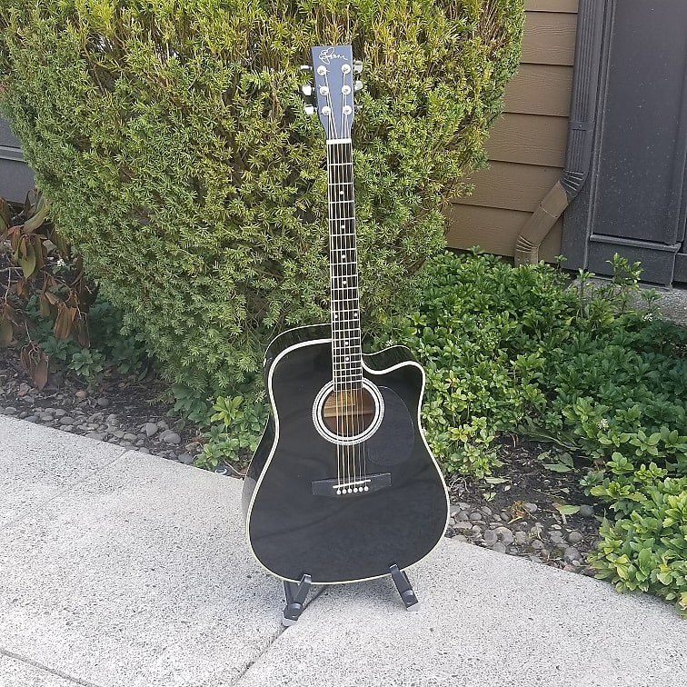Esteban Acoustic Electric Guitar ALC200 Reverb