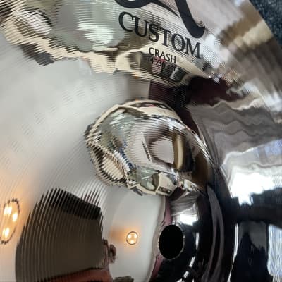 Zildjian A Custom 14" Crash Cymbal - Brilliant image 6