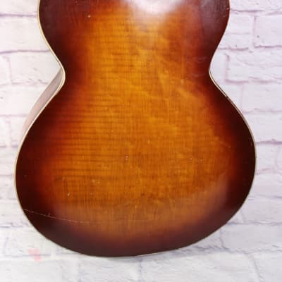 Vintage 1950's KAY Archtop - Maple Fingerboard -Fresh Neck Reset image 8