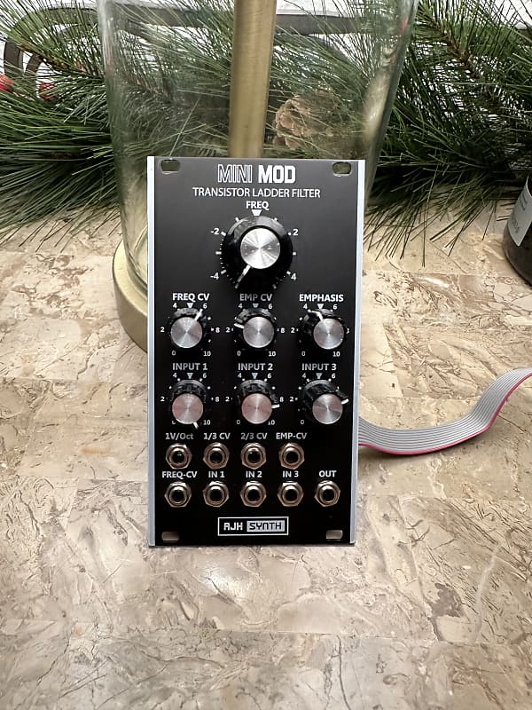 AJH Transistor Ladder Filter Black (Mint) Reverb