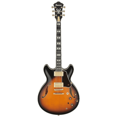 Ibanez AS2000BS Artstar 6str Electric Guitar w/Case - Brown Sunburst image 2