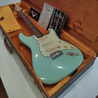 Fender Custom Shop 60 Reissue Stratocaster Relic Daphne Blue for sale