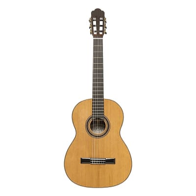 Angel Lopez Mazuelo Classical Acoustic Guitar - Cedar - MAZUELO CR image 5