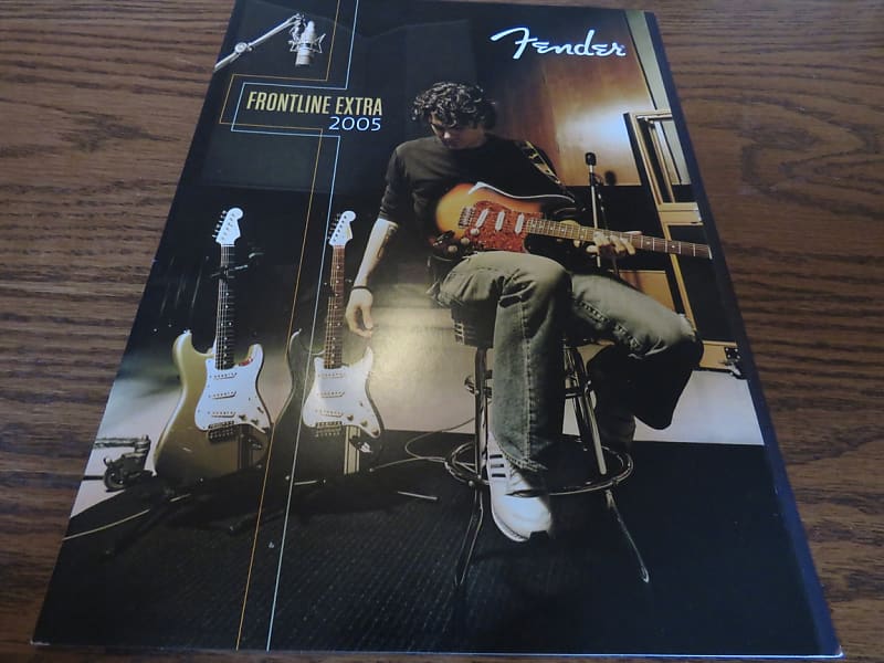 Fender Catalog Frontline Extra 2005 Reverb