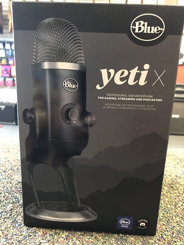 Blue Yeti newest x Microphone