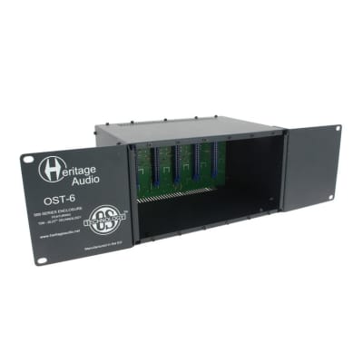 Heritage Audio OST-6 V2.0 6-Slot 500 Series Powered Rack