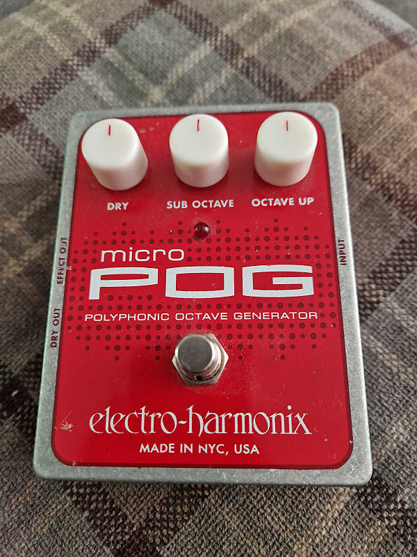 ElectroHarmonix Micro POG Polyphonic Octave Generator 2007 Reverb