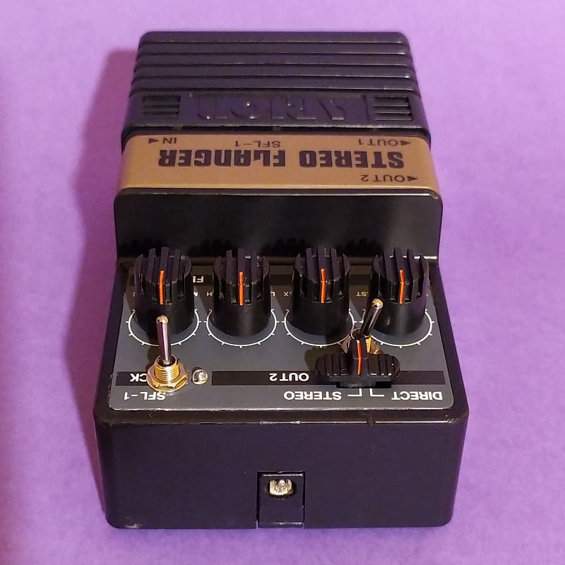 Arion SFL-1 Stereo Flanger w/Chorus & Fast Rate mods. Made