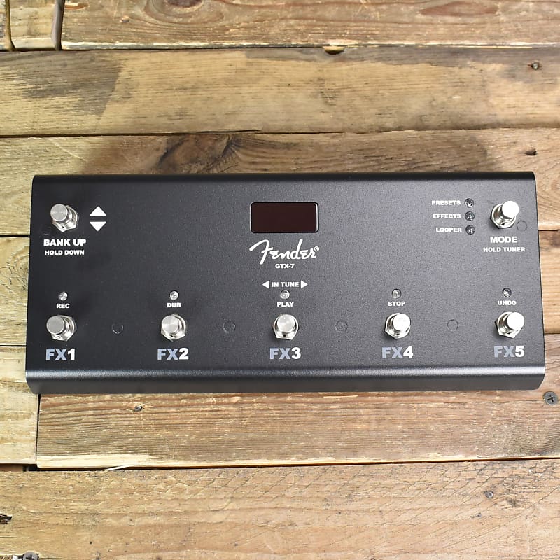 Fender GTX7 Footswitch Reverb
