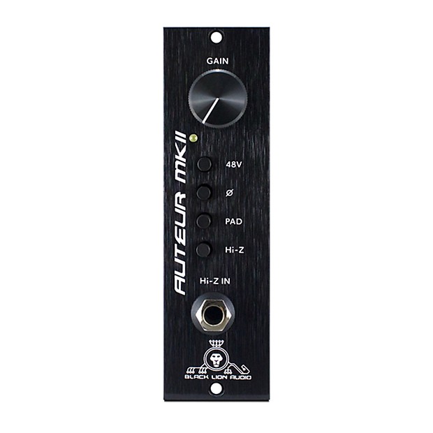 Black Lion Audio Auteur MKII 500 Series Mic Preamp Module image 1