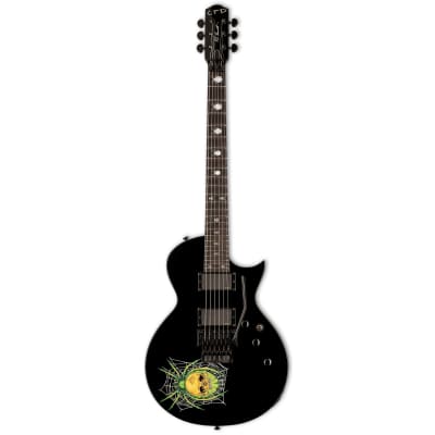 ESP Ltd KH-3 Kirk Hammett Signature Spider Black with Spider Graphic for sale