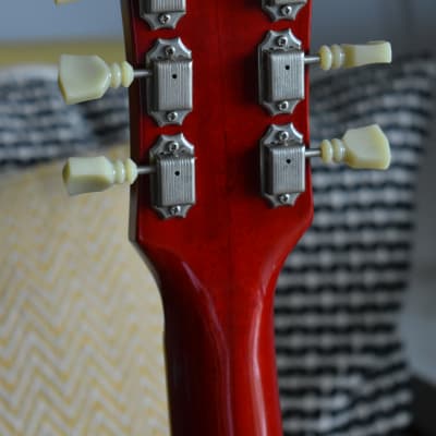 CLEAN 1980 Tokai Love Rock LS-60 Cherry Sunburst w/Lifton Style Hardcase, Made in Japan, MIJ, Lawsuit image 13
