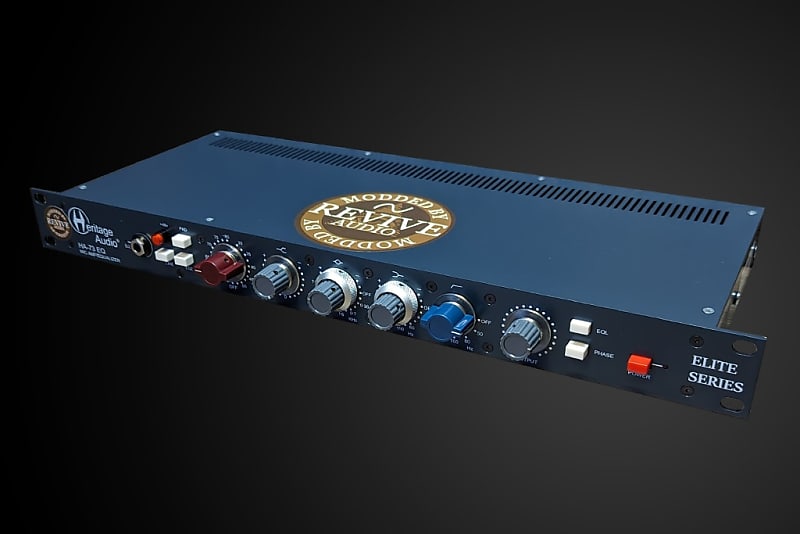 Revive Audio Modified: Heritage Audio HA-73 EQ Elite Series Single-Channel Mic Preamp / EQ , Inner Neve! image 1