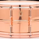 Ludwig Smooth Copperphonic 6.5x14 Snare Drum w/ Copper Hardware