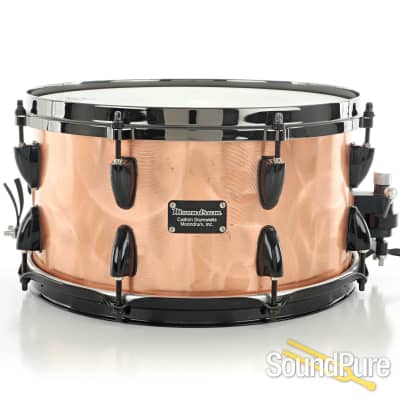 Moondrum 6pc Custom Maple Drum Set Copper/Black - Used image 6