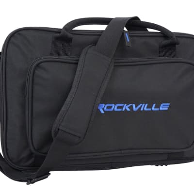 Rockville Heavy Duty Rugged Gig Bag DJ Case Fits Waldorf Streichfett