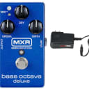 MXR M288 Bass Octave Deluxe Pedal + Gator 9V Power Supply Combo