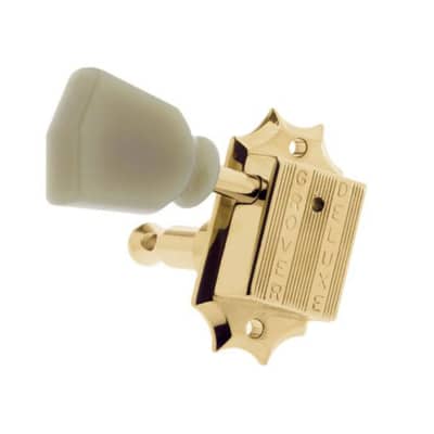 Allparts Grover 135 Series Vintage Style 3x3 Tuning Machines - Gold for sale