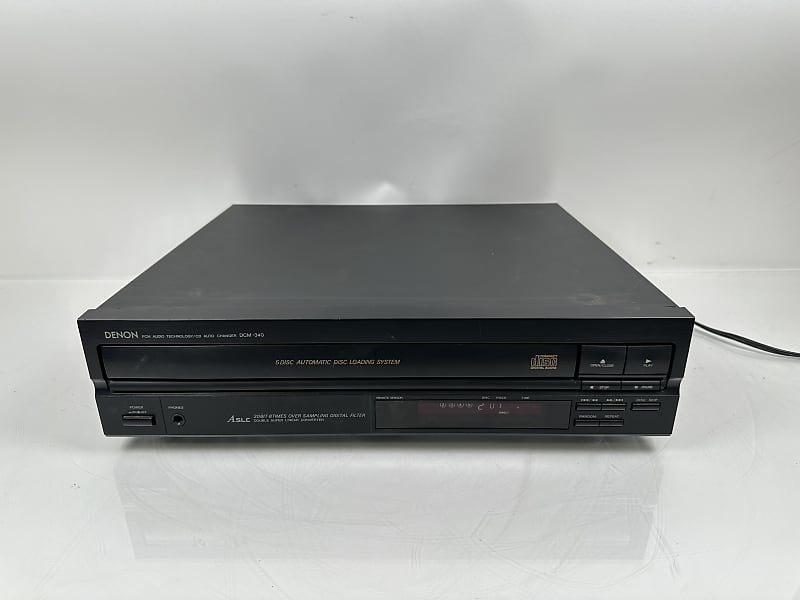 Denon PCM 5Disc Compact Disc/CD Player Auto Changer DCM340 Reverb