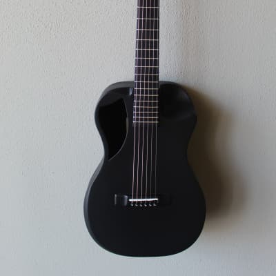 Brand New Journey OF660 Overhead Carbon Fiber Acoustic/Electric Travel Guitar - Black Matte image 1