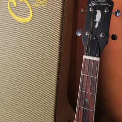 Craven Tenor Guitar 265 Shari Ulrich Sonbird O Body Tenor Guitar 2023 - Natural Satin image 8