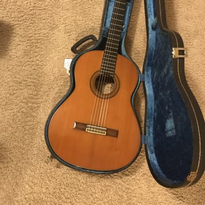 Yamaha Grand Concert Classical Guitar GC-7S handcrafted in Japan 1976 with original yamaha hard case for sale