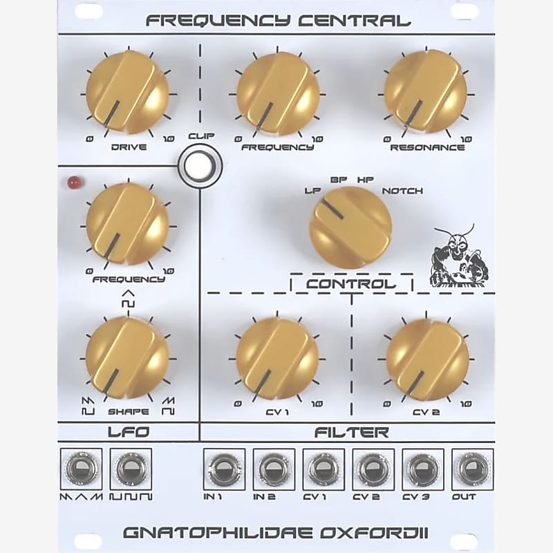 NEW Frequency Central Gnatophilidae Oxfordii (Multimode VCF with LFO/Distortion Module) for Eurorack Modular image 1