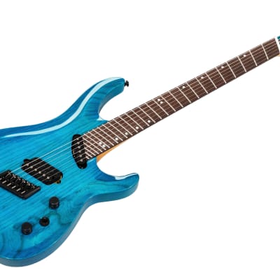 Ormsby SX Carved Top GTR6 (Run 10) Multiscale - Maya Blue Candy Gloss image 14