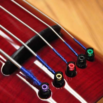 NS Design WAV5c Omni Bass Transparent Red Gloss image 5