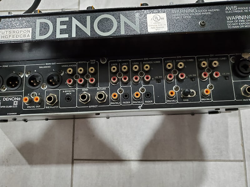 Denon DN-X800 4-channel DJ mixer | Reverb