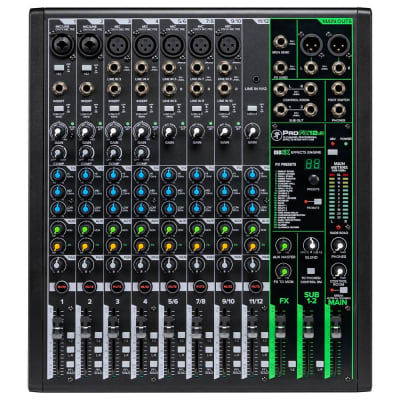 Mackie ProFX12v3 12-Channel Professional Effects Mixer with USB image 1