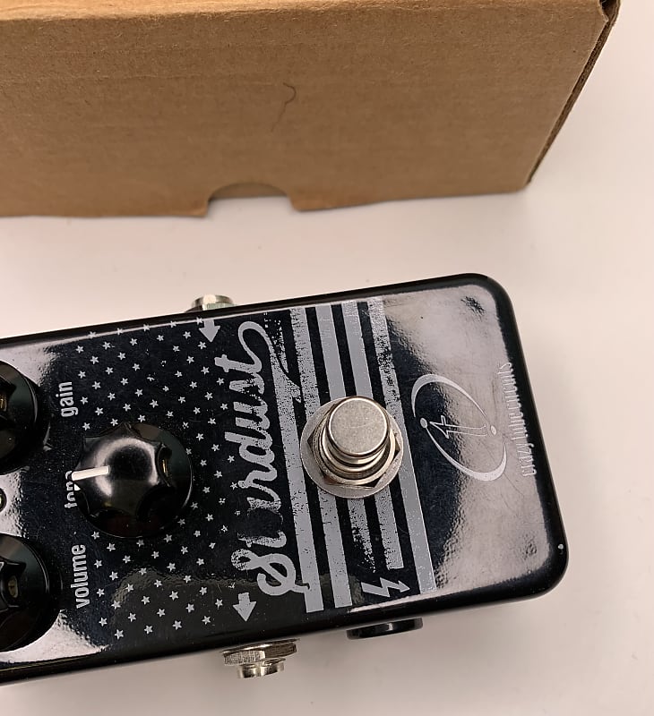 Crazy Tube Circuits Stardust Black Panel Overdrive