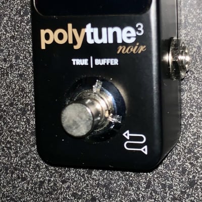 Reverb.com listing, price, conditions, and images for tc-electronic-polytune-3-noir