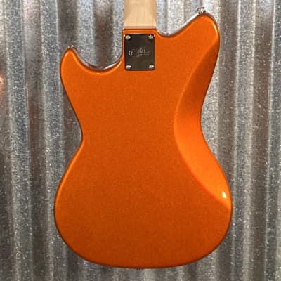 G&L USA Fullerton Deluxe Fallout Bass 4 String Tangerine Metallic & Bag #9009 image 10