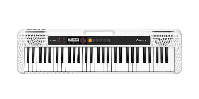 Casio CTS200 Casiotone 61-Key Portable Keyboard w/Chordana App - White image 1