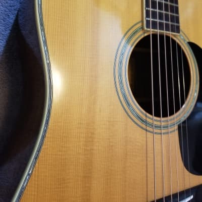 Acoustic Guitar Morris W-28 Natural 70s Japan Vintage Good