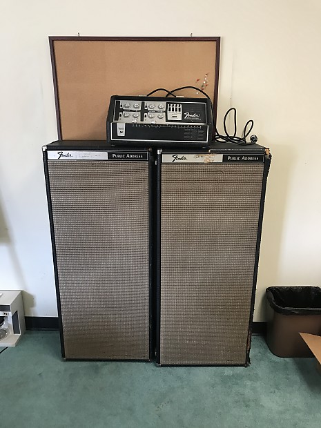 Fender public address hotsell systems