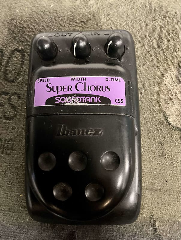 Ibanez Soundtank CS5 Super Chorus 1990s - Black