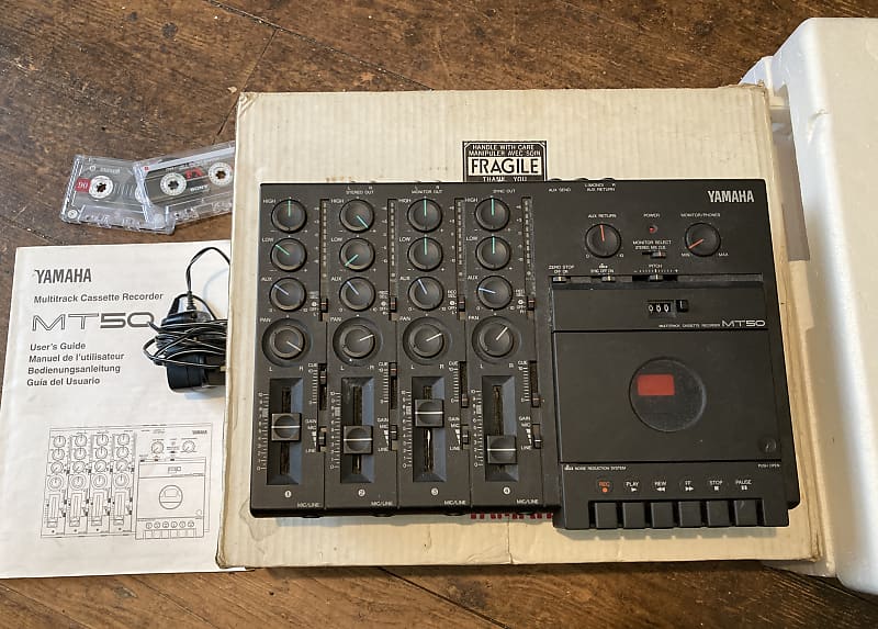 YAMAHA MT50 Multitrack 4 Track Cassette Recorder Mixer — excellent condition