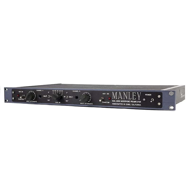 Manley Labs Dual Mono Microphone Preamplifier image 1