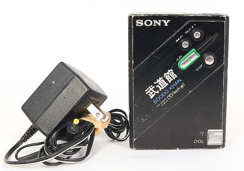 Vintage 1987 Sony Walkman WM DD-100 Boodo Khan Stereo Cassette Tape Player *Rare* image 1