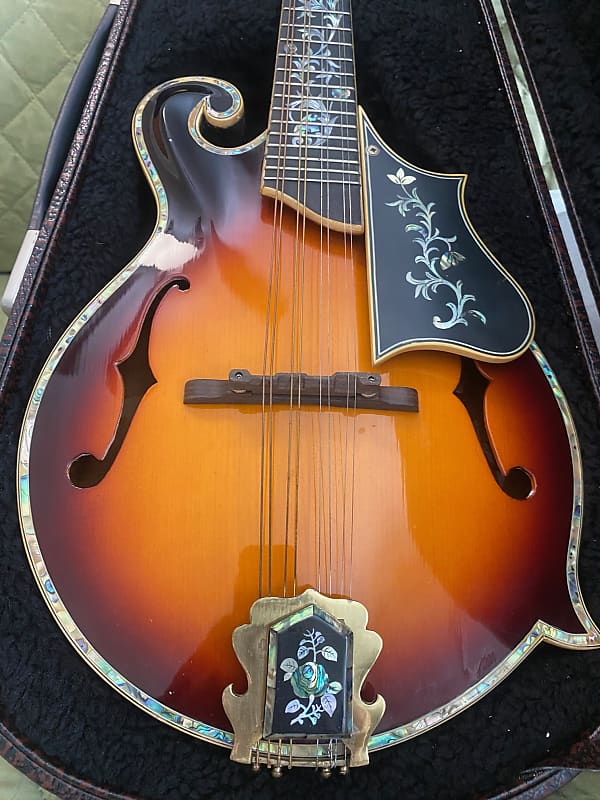 VERY FANCY Unknown F-Body Mandolin 1980s - Vintage Sunburst | Reverb