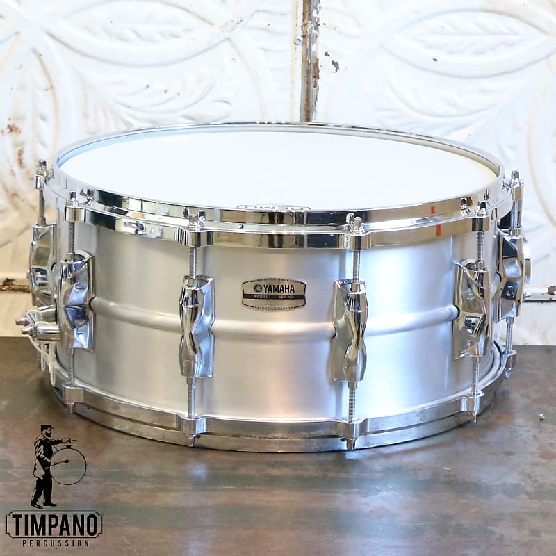 Yamaha Recording Custom Snare Drum Aluminium 14X6.5in image 1
