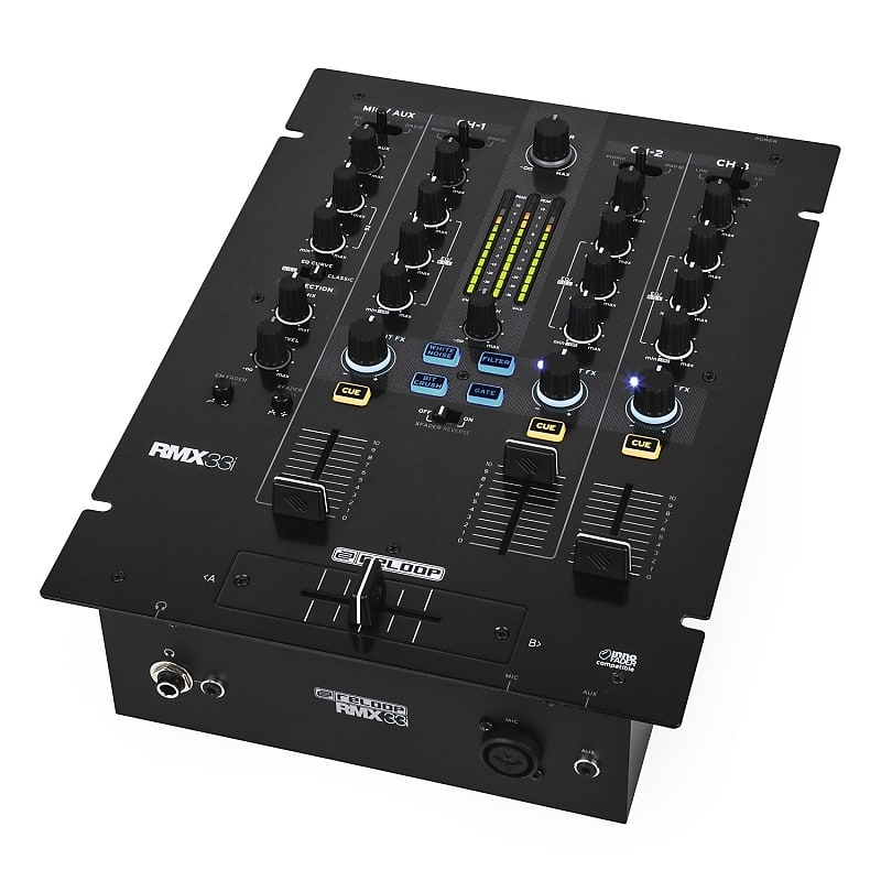 RMX-44 BT reloop Table de mixage DJ 4 voies + effets + bluetooth